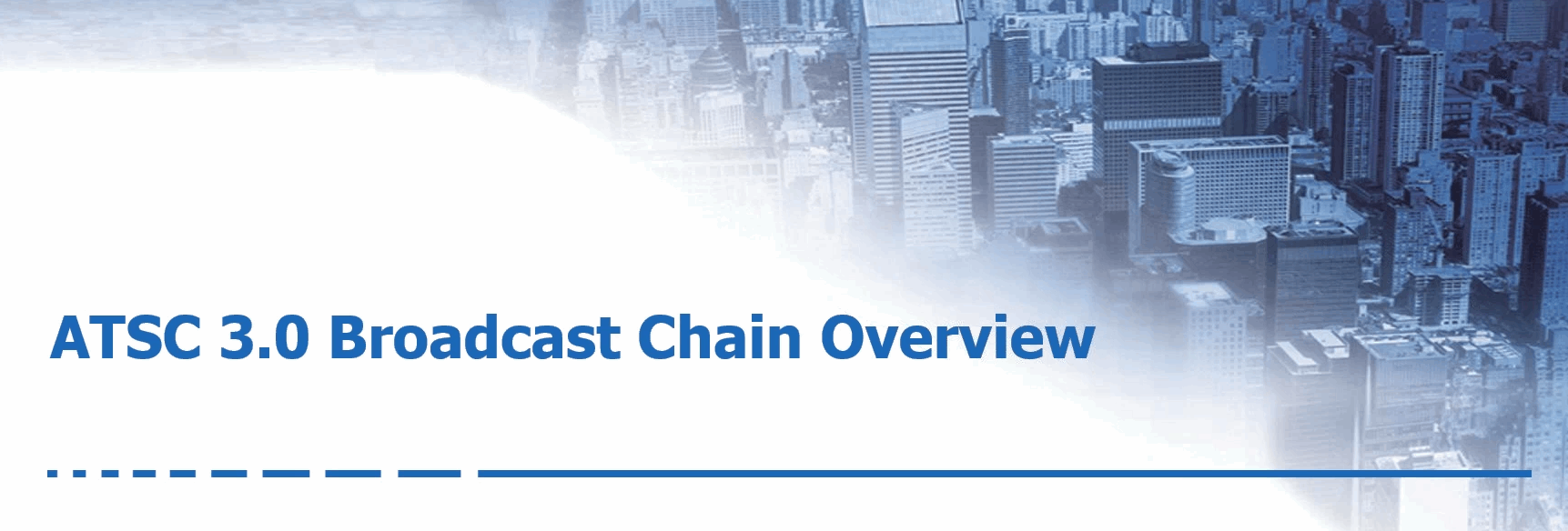 ATSC 3.0 Broadcast Chain webinar