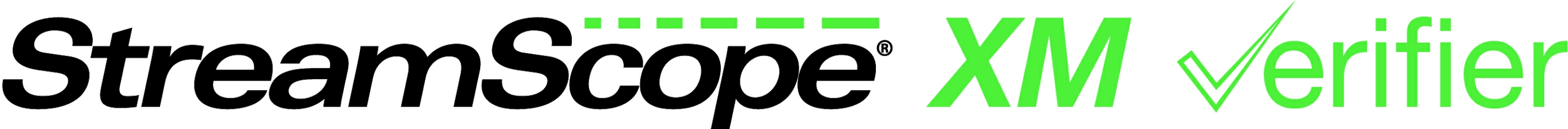 StreamScope XM Verifier logo