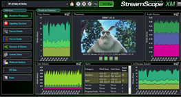 Click to enlarge. StreamScope XM MT Broadcast Summary subview
