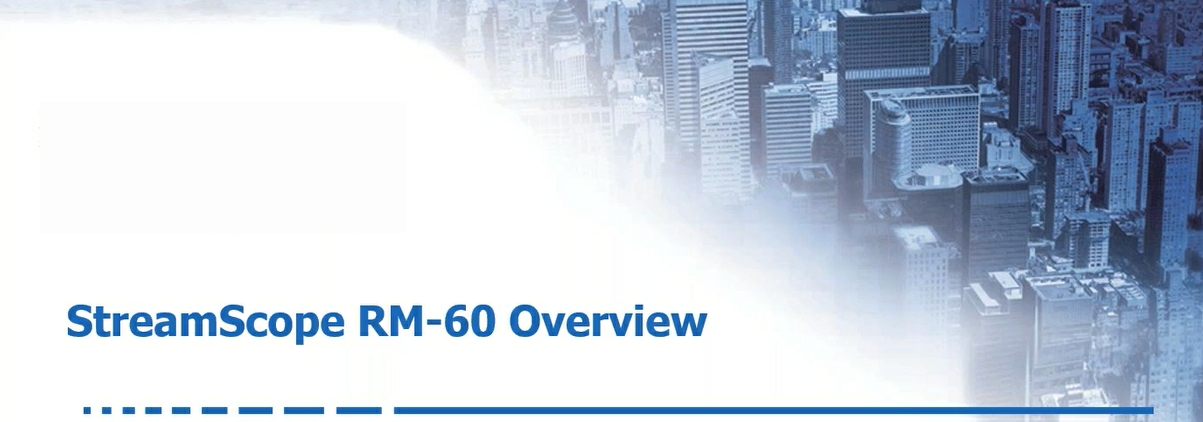 StreamScope Enterprise Overview StreamScope Enterprise Overview